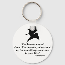 Chaveiro Winston Churchill Keyring - Cotação 9