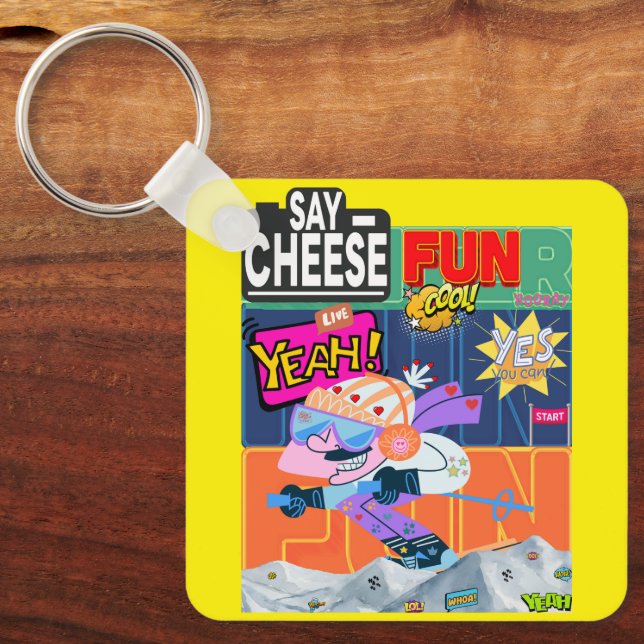 Chaveiro Winter Fun Yeah!  (Frente)