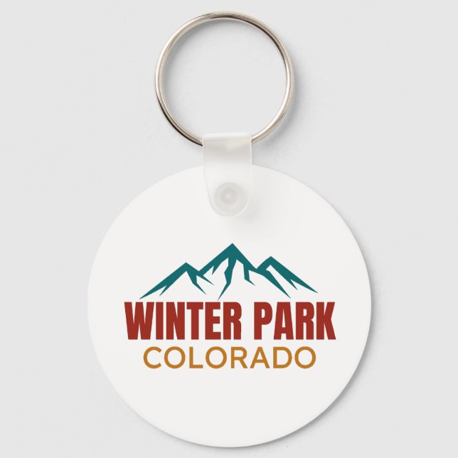 Chaveiro Winter Park Colorado (Frente)