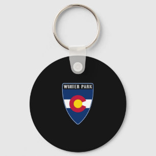 Chaveiro Winter Park Colorado Shield