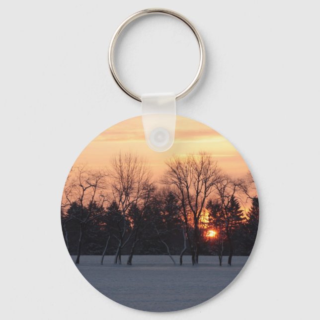 Chaveiro Winter Sunrise (Frente)