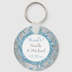 Chaveiro Winter Wonderland Weding Favor Key Chain 2