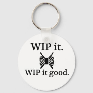 Chaveiro WIP Bom - Crochet {Light}