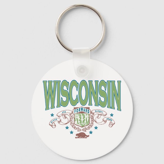 Chaveiro Wisconsin (Frente)