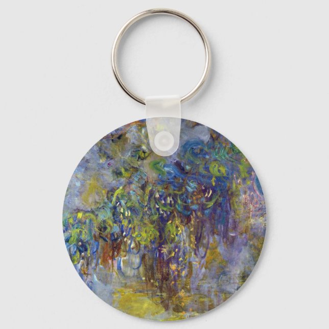 Chaveiro Wisteria (metade direita) por Claude Monet (Frente)