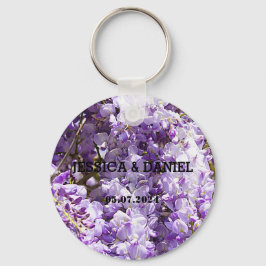 Chaveiro Wisteria Purple Floral Flor Tree Violet