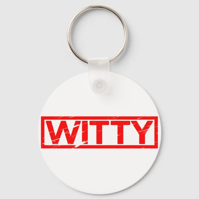 Chaveiro Witty Stamp (Frente)