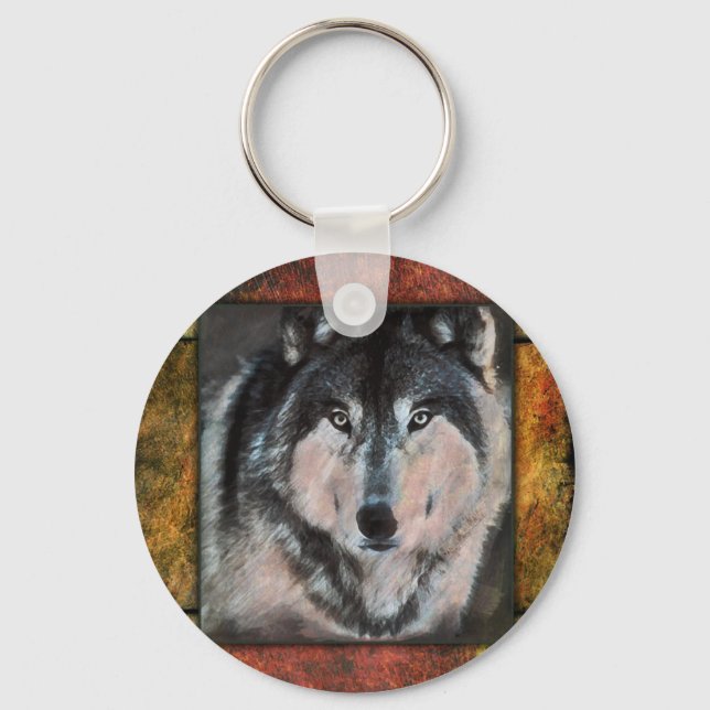 Chaveiro Wolf Framed (Frente)
