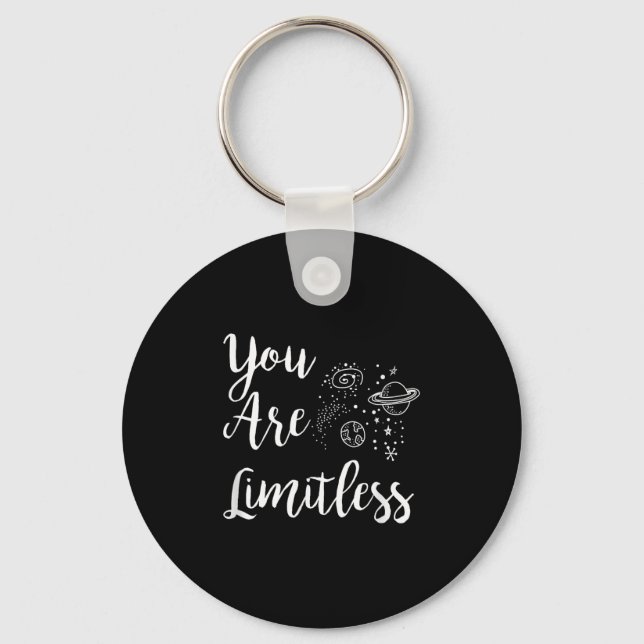 Chaveiro Women You Are Limitless Amazing Motivational  (Frente)