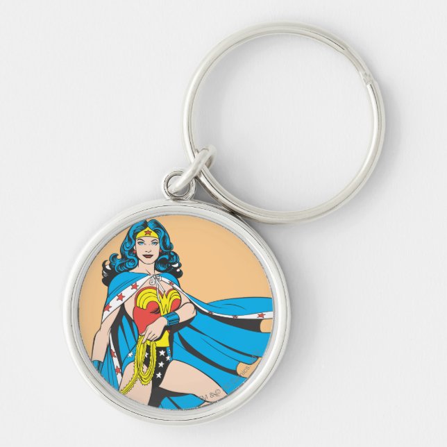 Chaveiro Wonder Woman Cape (Frente)