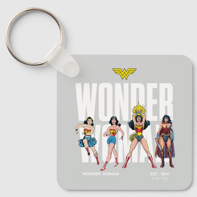 Chaveiro Wonder Woman Legends Forever Graphic (Frente)