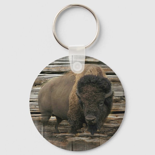 Chaveiro Wood Bison (Frente)