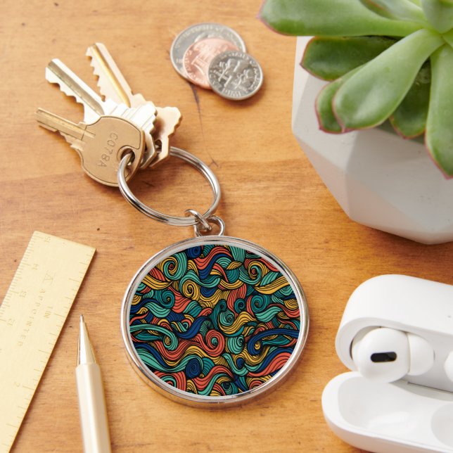 Chaveiro Wool Topped paisley (Mesa)