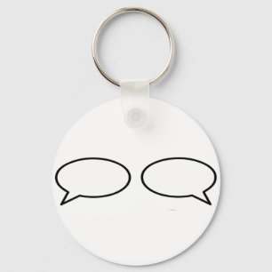 Chaveiro Word Bubble Esquerda Direita Os Presentes Do MUSEU