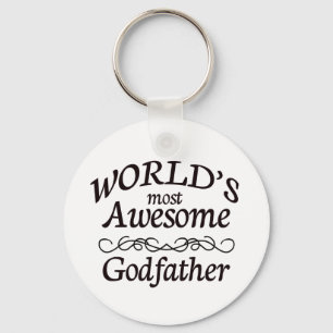 Chaveiro World's Most Awesome Godfather
