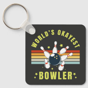 Chaveiro Worlds Okayest Bowler