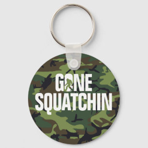 Chaveiro Woth branco e verde Camo de Squatchin ido -