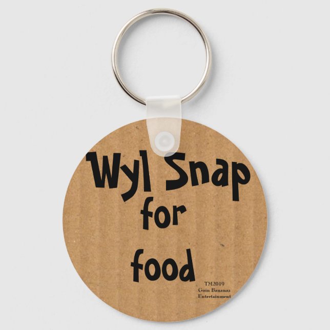 Chaveiro Wyl Snap Para Comida (Frente)