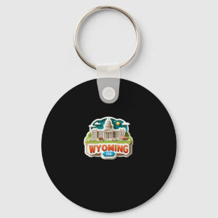 Chaveiro Wyoming Sticker