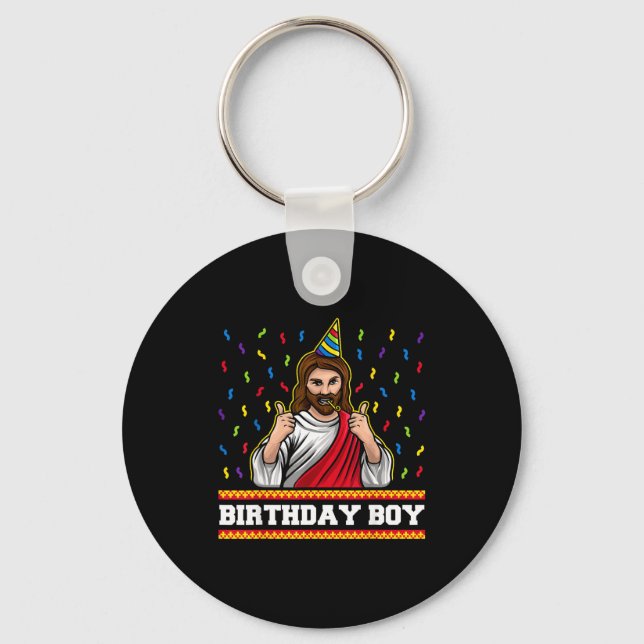 Chaveiro X-mas Funny Jesus Bday For Kids &amp; Adults Jesus (Frente)