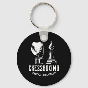 Chaveiro Xadrez Boxing I Chess Player Boxer