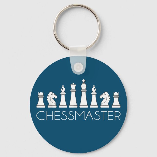 Chaveiro Xadrez - Chessmaster (Frente)