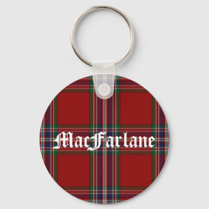 Chaveiro Xadrez de Tartan à moda de MacFarlane