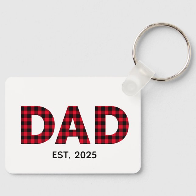 Chaveiro Xadrez Moderno de Buffalo Pai Data Estabelecida Fo (Frente)