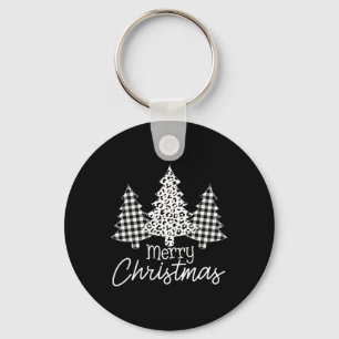 Chaveiro Xadrez Negra E Búfalo Branca Feliz Natal Natal Nat