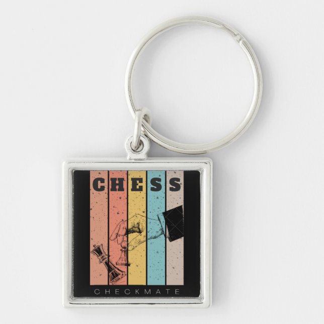 Chaveiro Xadrez - Xadrez (Frente)
