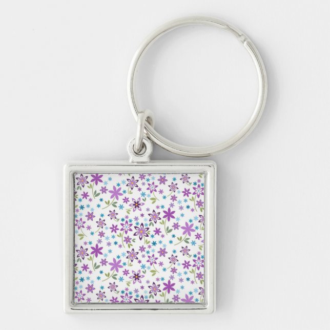 Chaveiro Xmas Gift Bonito Ditsy Floral (Frente)