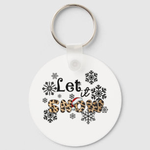 Chaveiro Xmas Gift Deixa-A Neve Leopardo