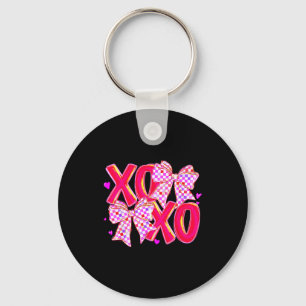 Chaveiro Xoxo Dia dos Namorados Amor Divertido Coquette Laç