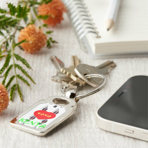 Chaveiro XOXO I Love Kenya