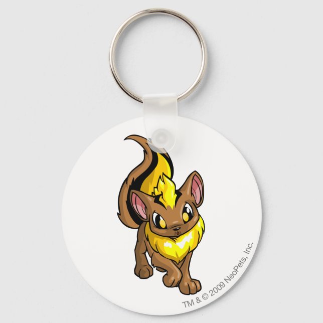 Chaveiro Xweetok Amarelo (Frente)