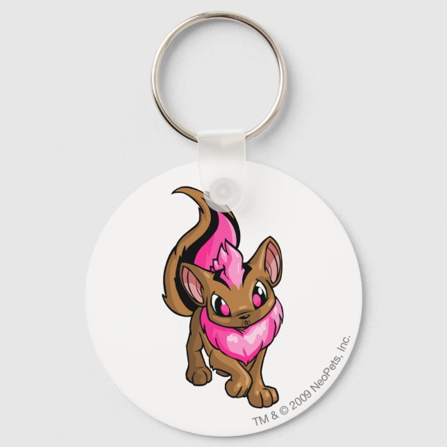 Chaveiro Xweetok Rosa (Frente)