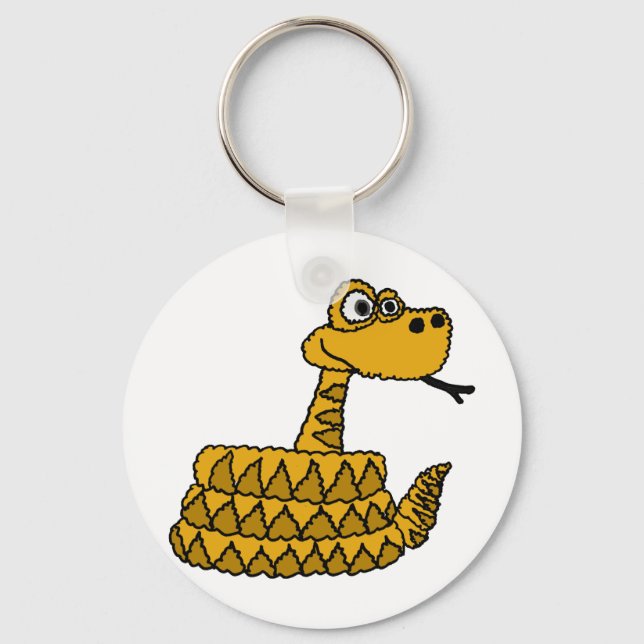 Chaveiro XX- Cartoon Funky Rattlesnake (Frente)