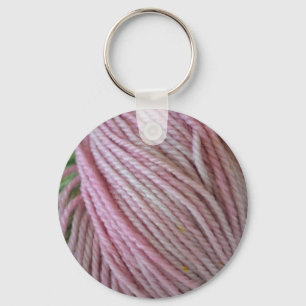 Chaveiro Yarn Rosa
