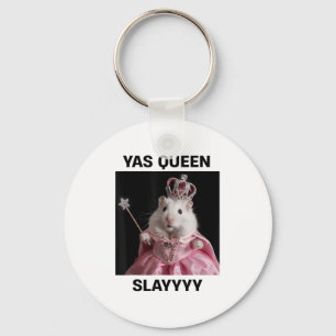 Chaveiro Yas Queen Slay Rat Meme Women Girls Slay Queen _1
