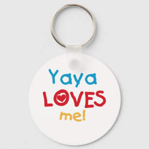 Chaveiro Yaya ama-me camisetas e presentes