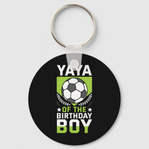 Chaveiro Yaya Do Time Do Jogador De Futebol Aniversariante