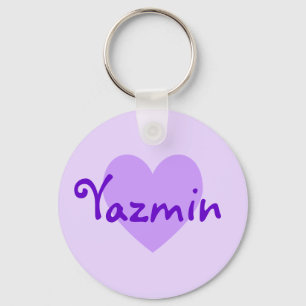 Chaveiro Yazmin no roxo