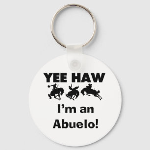 Chaveiro Yee Haw, sou um Abuelo T-shirts e presentes