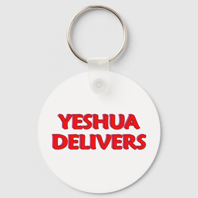Chaveiro Yeshua Delivers (Frente)