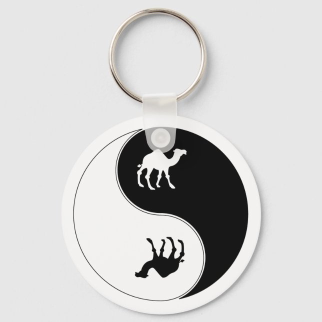 Chaveiro Yin Yang Camel (Frente)