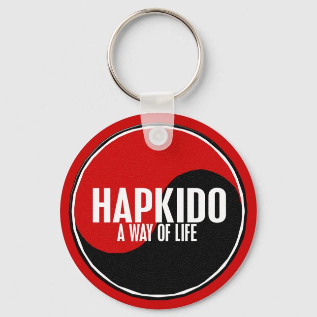 Chaveiro Yin Yang HAPKIDO 1 (Frente)