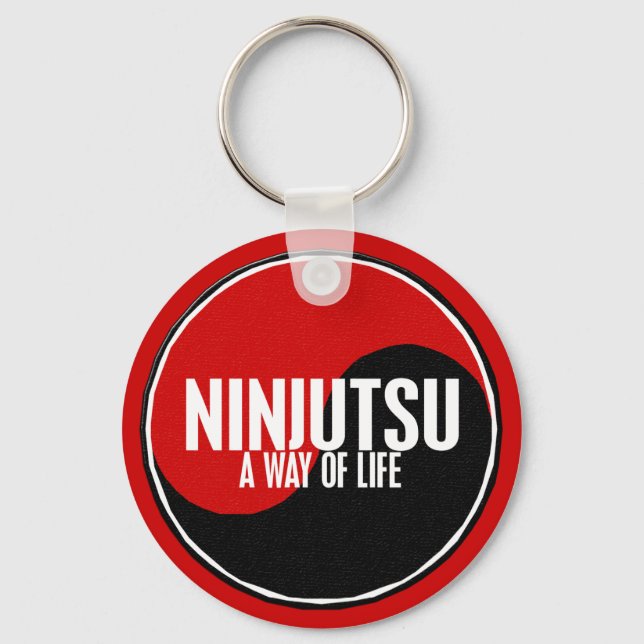 Chaveiro Yin Yang Ninjutsu 1 (Frente)