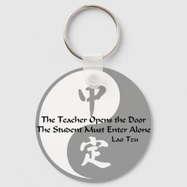 Chaveiro Yin Yang - O Professor (Frente)