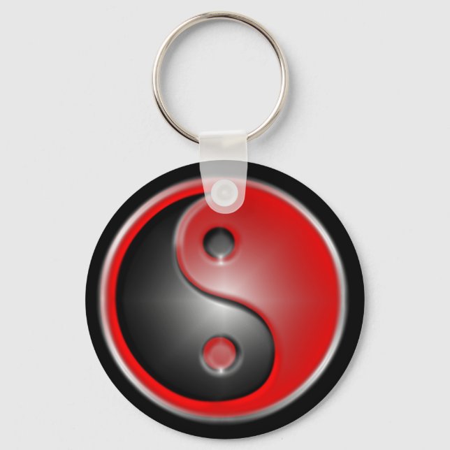 Chaveiro yin-yang-red (Frente)