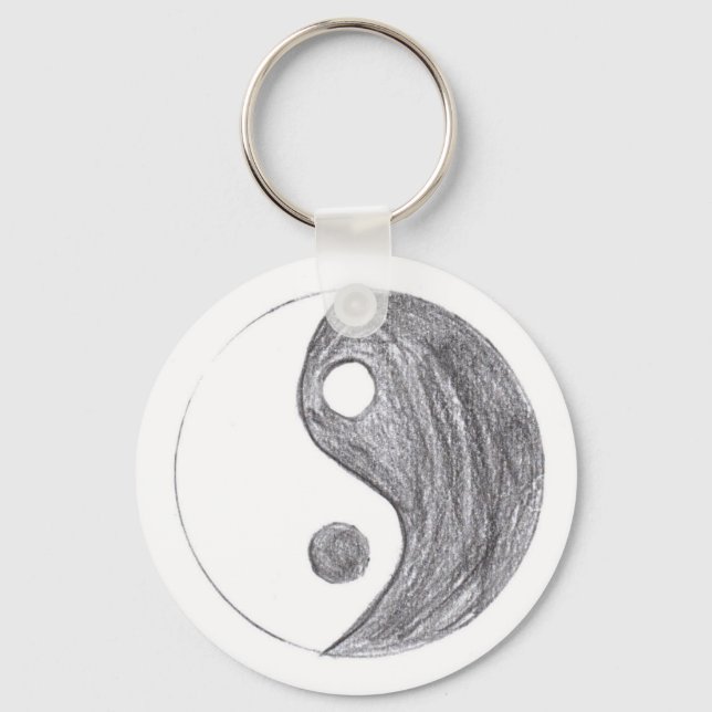 Chaveiro ying yang (Frente)